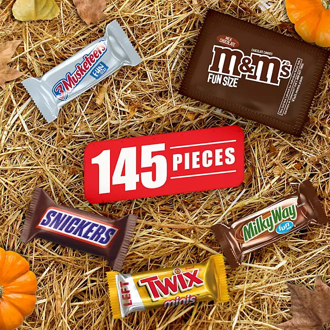 " Snickers, Twix & More Bulk Chocolate Candy Variety Pack (74.1 oz.)"