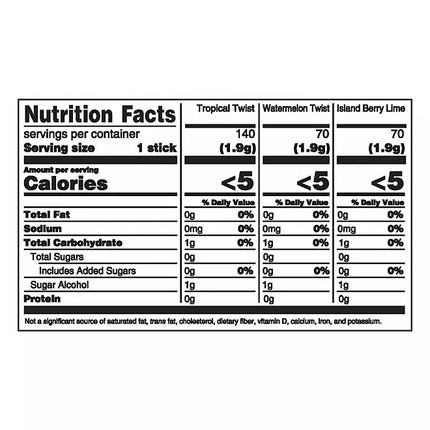 Trident Fruit Variety Pack Sugar Free Gum
