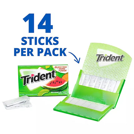 Trident Fruit Variety Pack Sugar Free Gum