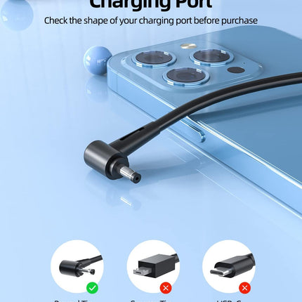 UL Listed AC Charger Fit for Asus Vivobook E12 E203MAH E203MA E203M E203NAH E203NA, more