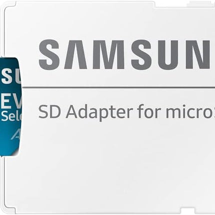 SAMSUNG EVO Select Micro SD -Memory -Card + Adapter, 64GB microSDXC 130MB/s Full HD & 4K UHD