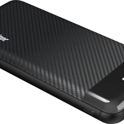 Energizer - MAX 10,000mAh 15W USB-C 3-Port Universal Portable Battery Charger/Power Bank w/ LCD screen for Smartphones & Accessories - Black