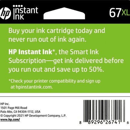 HP - 67XL High-Yield Ink Cartridge - Tri-Color