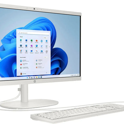 HP - 21.5'' All-In-One - Intel Celeron - 4GB Memory - 128GB SSD - Snow White