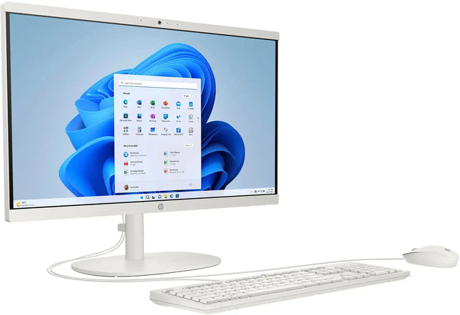 HP - 21.5'' All-In-One - Intel Celeron - 4GB Memory - 128GB SSD - Snow White