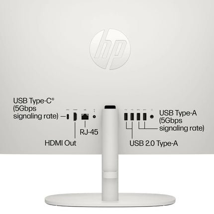 HP - 21.5'' All-In-One - Intel Celeron - 4GB Memory - 128GB SSD - Snow White