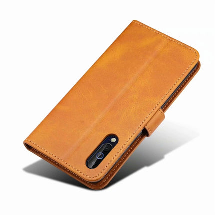 For Samsung Galaxy A30s / A50 / A50S GUSSIM Business Style Horizontal Flip Leather Case (Blue)