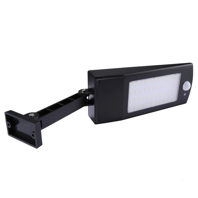 6.8W Solar Motion Sensor LED Solar Light, 48 LEDs SMD 2835 900 LM with 5V 3.2W Solar Panel(Black)