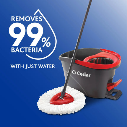 O-Cedar EasyWring� Spin Mop Refill, Removes 99% of Bacteria