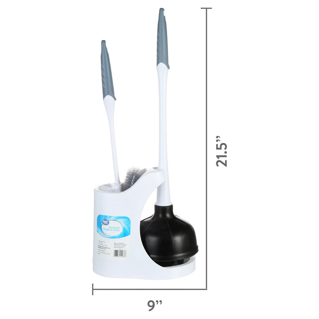 Great Value Bowl Brush Plunger & Caddy