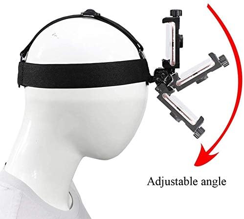 Mobile Phone Chest Strap Harness Mount Head Strap Holder Kit for POV/VLOG,Cell Phone Clip Compatible with iPhone,Samsung,GoPro Hero 9, 8,7, 6, 5, 4, 3,2, 1,AKASO,DJI Osmo,and Action Cameras�