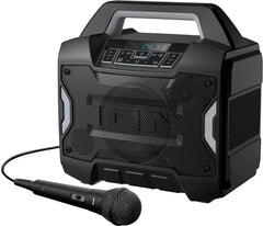 ION Audio - Sport Boom 60W Portable Bluetooth Battery Powered All-Weather Speaker - Black
