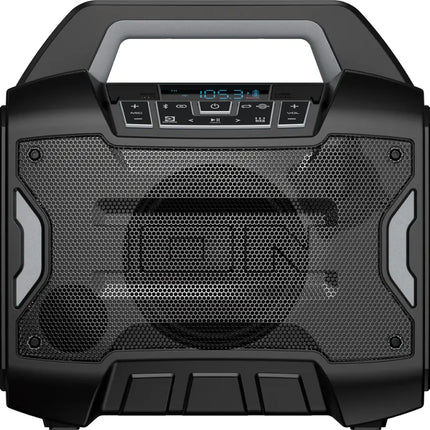 ION Audio - Sport Boom 60W Portable Bluetooth Battery Powered All-Weather Speaker - Black