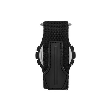 GEORGE Men's Digital Watch:Black Case, Positive Display, Nylon Fastwrap Strap (FMDOGE013)