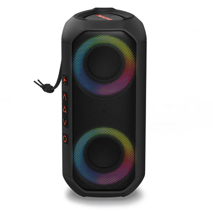 ION Audio - Uber Boom 40W Portable Bluetooth All-Weather WirelessSpeaker - Black