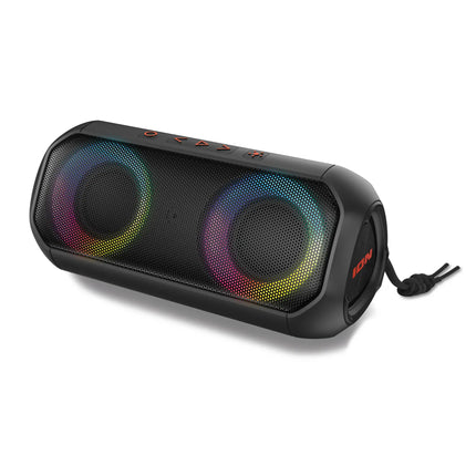 ION Audio - Uber Boom 40W Portable Bluetooth All-Weather WirelessSpeaker - Black