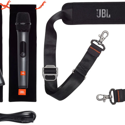 JBL - PartyBox On-The-Go Portable Party Speaker - Black