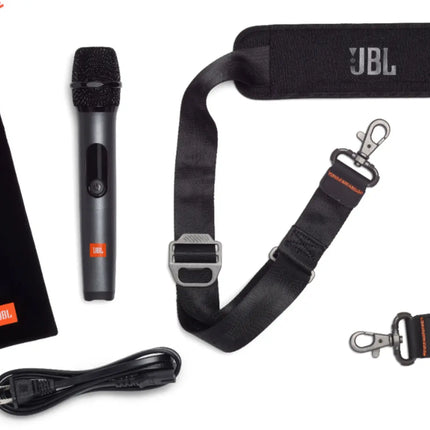 JBL - PartyBox On-The-Go Portable Party Speaker - Black