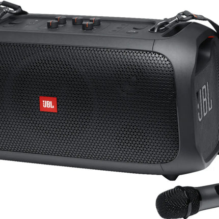 JBL - PartyBox On-The-Go Portable Party Speaker - Black