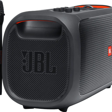 JBL - PartyBox On-The-Go Portable Party Speaker - Black
