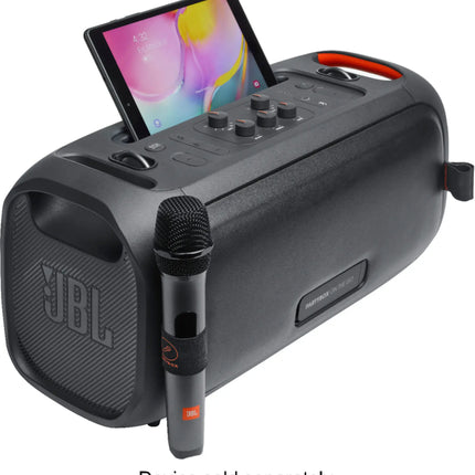 JBL - PartyBox On-The-Go Portable Party Speaker - Black