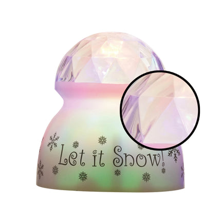 Multi-Color LED Battery-Operated Kaleidoscope Tabletop Projector, by Holiday Time