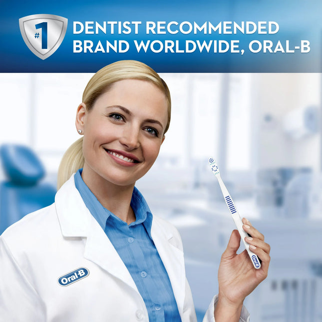 Oral-B Healthy Clean Toothbrush, Soft Bristles, 1 Count