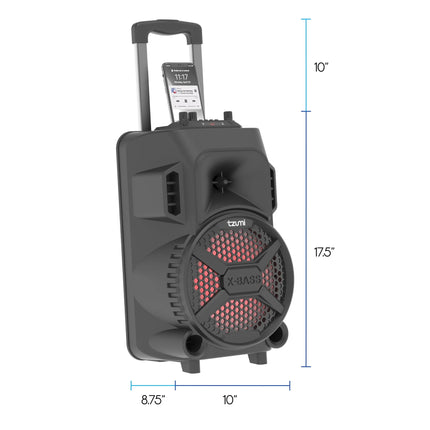 Tzumi Megabass LED Jobsite Speaker