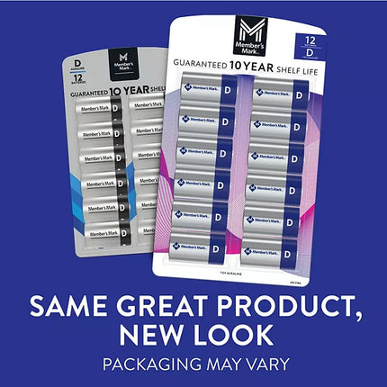 Member's Mark Alkaline D Batteries