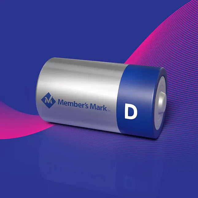 Member's Mark Alkaline D Batteries