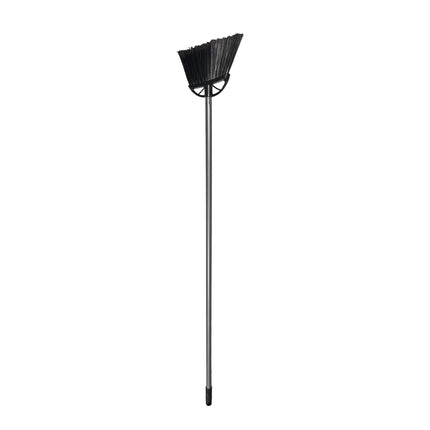 Reynera Household 9.5'' wide, Angle-cut Poly-bristle Upright Sweep Broom, 1ct