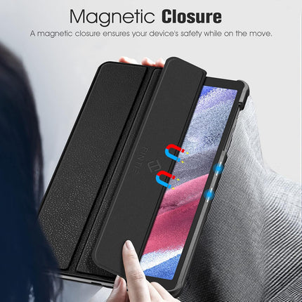 Fintie Slim Case for Samsung Galaxy Tab A7 Lite 8.7 Inch 2021 Model (SM-T220/T225/T227), Ultra Thin Lightweight Hard Back Shell Tri-Fold Stand Cover