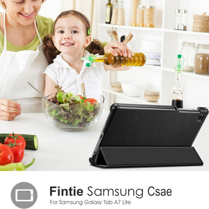 Fintie Slim Case for Samsung Galaxy Tab A7 Lite 8.7 Inch 2021 Model (SM-T220/T225/T227), Ultra Thin Lightweight Hard Back Shell Tri-Fold Stand Cover