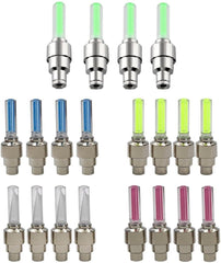BlueSunshine of Led Flash Tyre Wheel Valve Cap Light for Car Bike BicycleMotorbicycle Wheel Light Tire (Red, Yellow, Blue, Green, Colorful)
