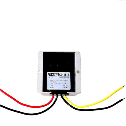 DC 12V/24V/36V to DC 5V (Accept DC 8-40V Inputs) Truck Car Step Down Power Adapter Converter Reducer Regulator for Auto Electronics Vehicle Boat Solar System - 10A 50W