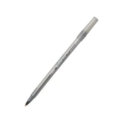 BIC Round Stic Xtra Life, Medium Point, Black