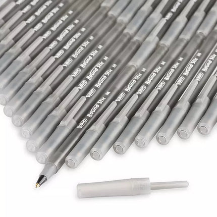 BIC Round Stic Xtra Life, Medium Point, Black