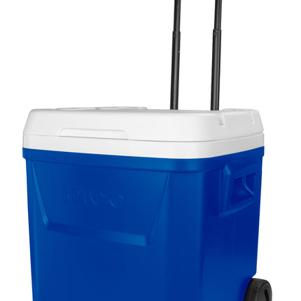 Igloo 60 QT Laguna Ice Chest Cooler with Wheels, Blue