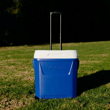 Igloo 60 QT Laguna Ice Chest Cooler with Wheels, Blue
