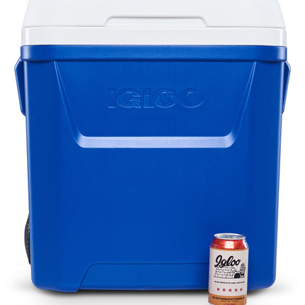Igloo 60 QT Laguna Ice Chest Cooler with Wheels, Blue