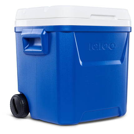 Igloo 60 QT Laguna Ice Chest Cooler with Wheels, Blue