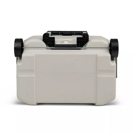 Igloo 60-Quart Sunset Roller Cooler, Gray and White