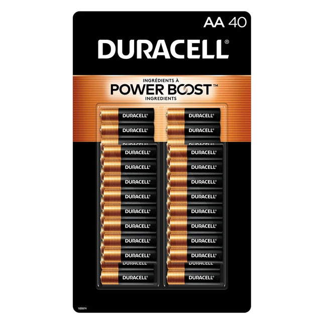 Duracell Coppertop Alkaline AA Batteries