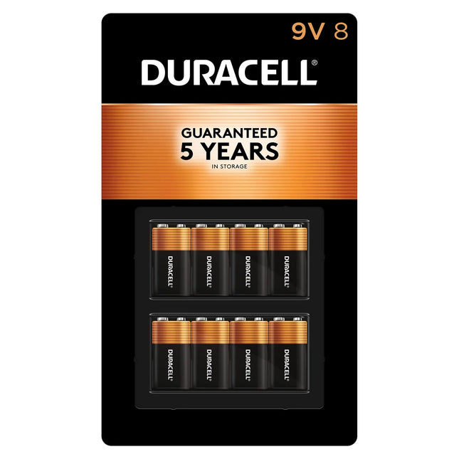 Duracell Alkaline 9 Volt Batteries