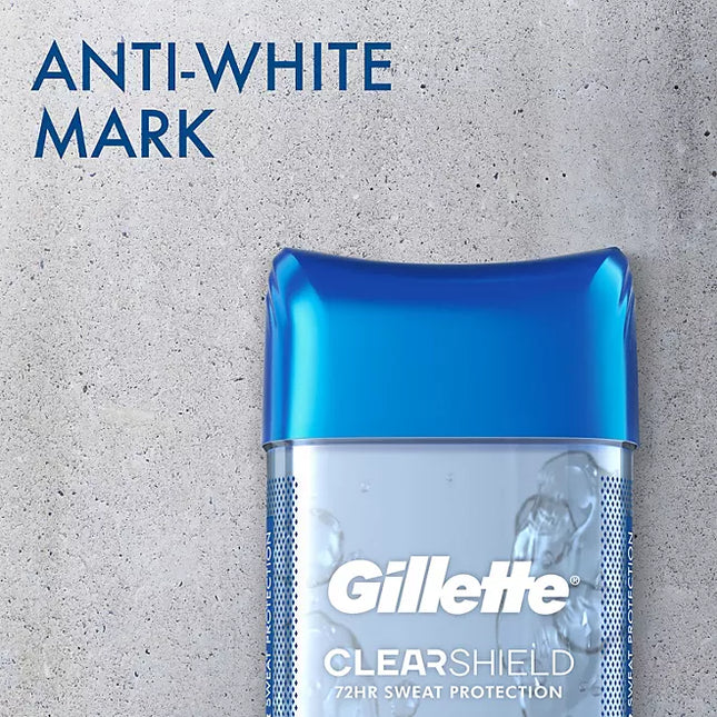 Gillette Cool Wave Clear Gel Men's Antiperspirant and Deodorant