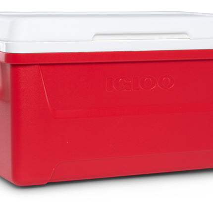 Igloo 48 QT Laguna Ice Chest Cooler, Red
