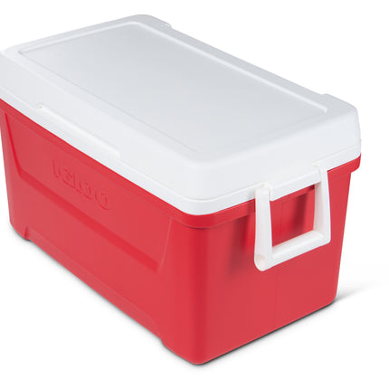 Igloo 48 QT Laguna Ice Chest Cooler, Red