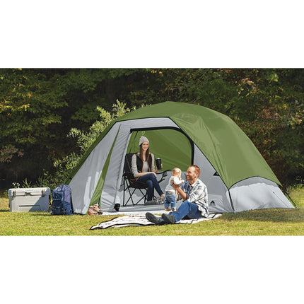 Ozark Trail 6-Person Clip & Camp Dome Tent, 12-Foot x 8.5-Foot x 72-Inch