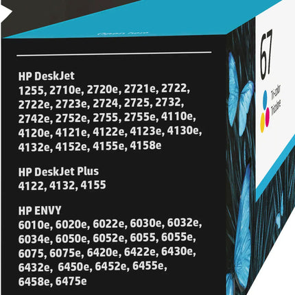 HP - 67 Standard Capacity Ink Cartridge - Tri-Color