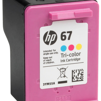HP - 67 Standard Capacity Ink Cartridge - Tri-Color